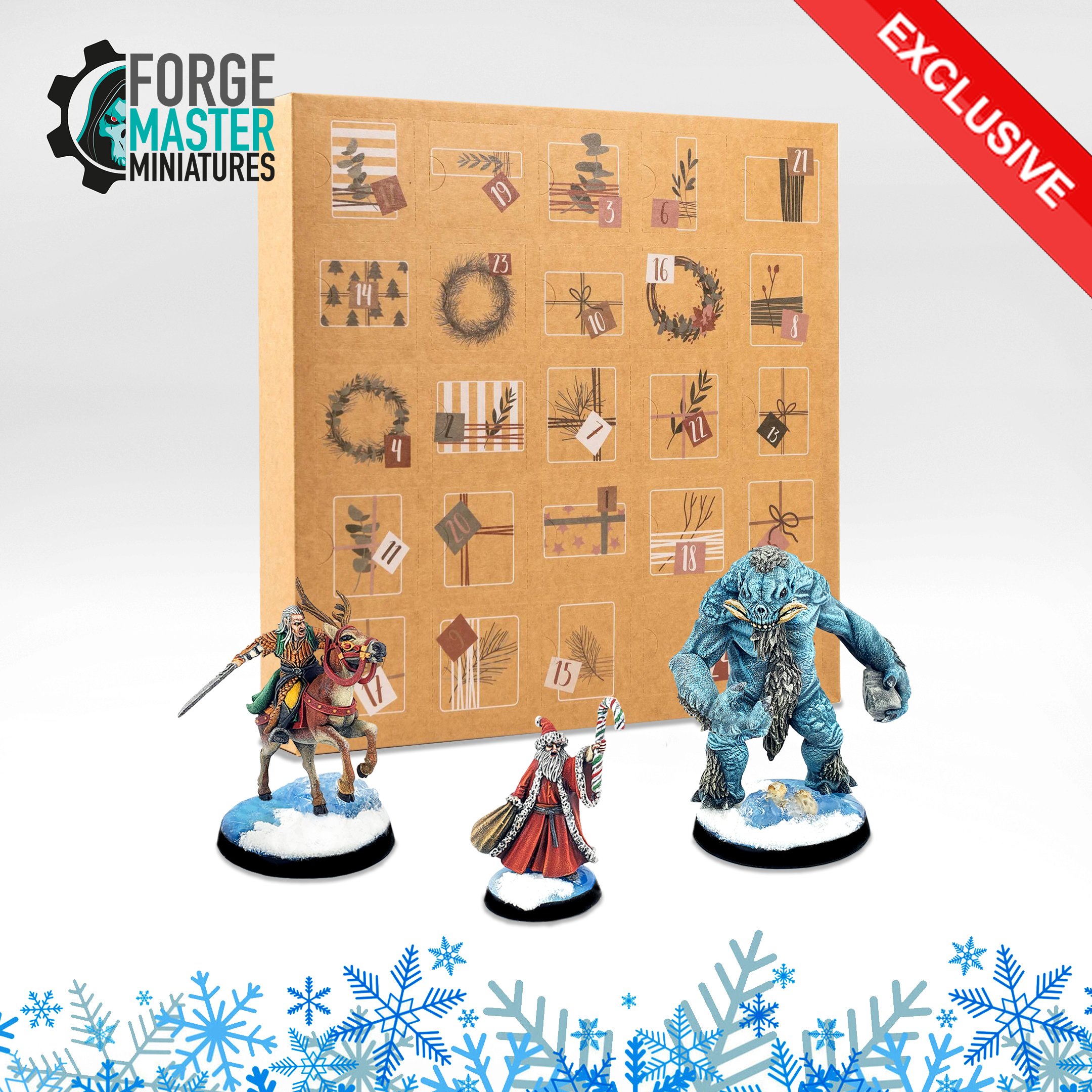 Fantasy Miniatures Advent Calendar for wargamers