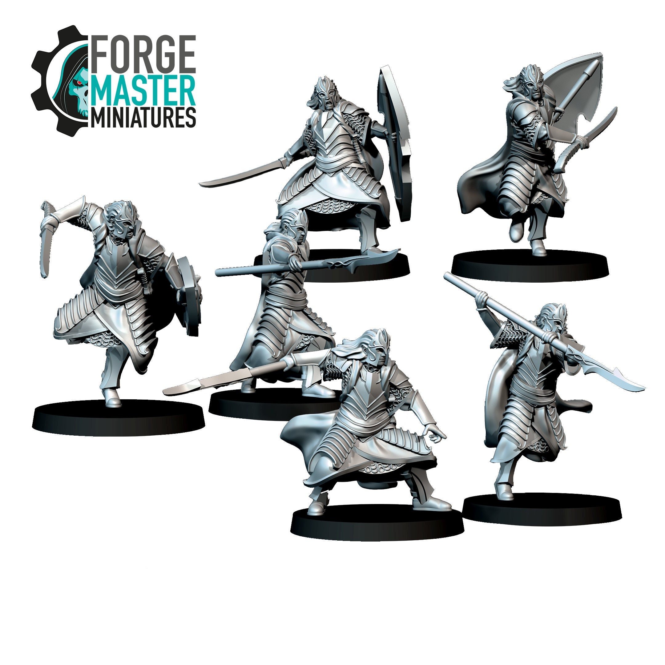 Bloody Elves King's Guard Davale Games Forgemaster Miniatures wargaming Rivendell Last Alliance