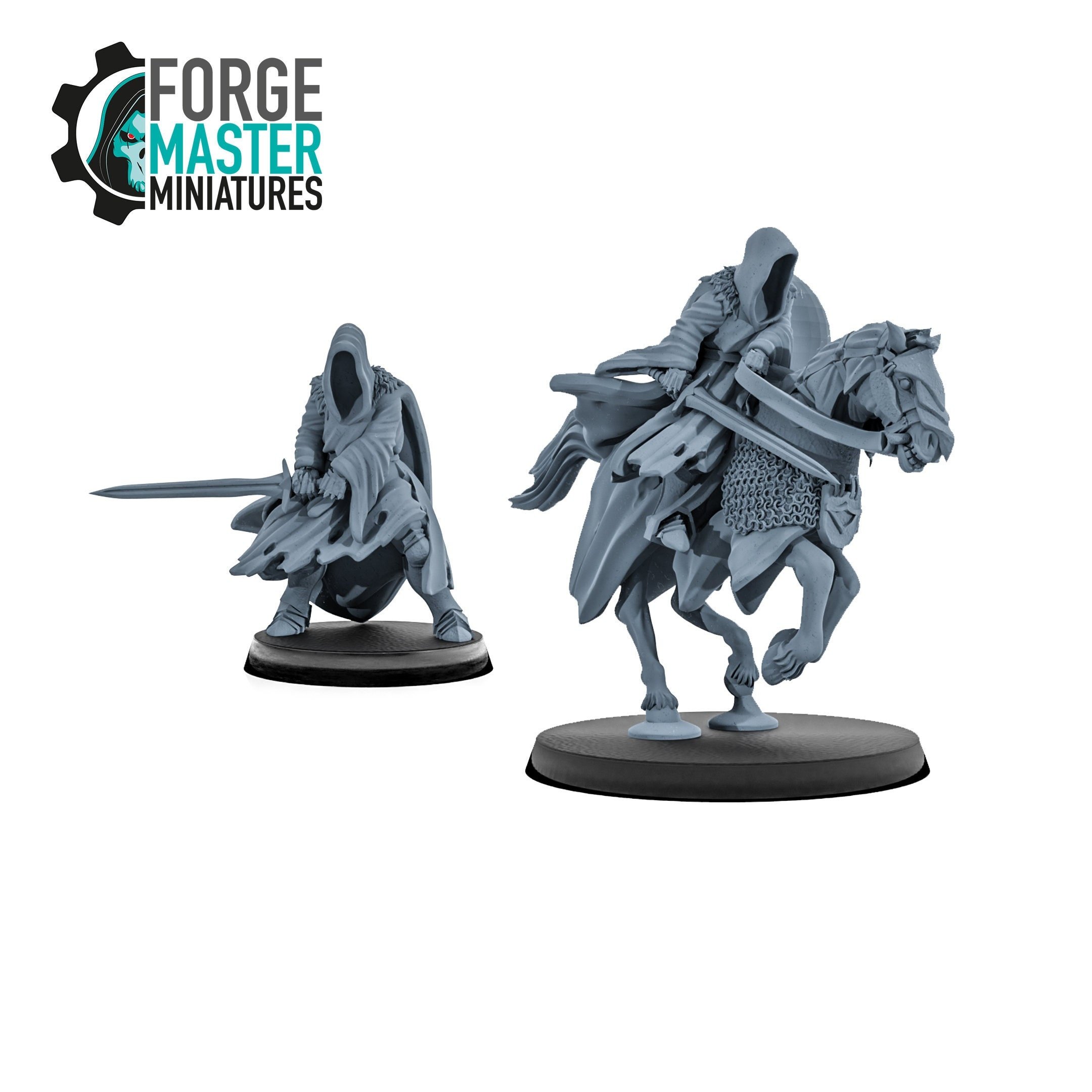 Lord of Terror Wriath wargaming miniatures by Kk Minis 3D Printed by Forgemaster Miniatures