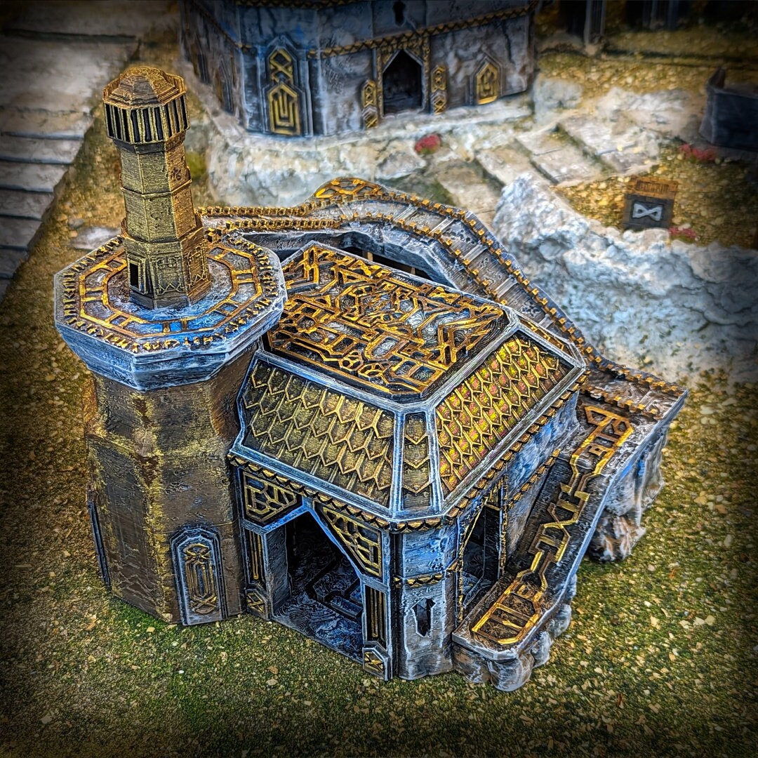 Smeltery wargaming scenery and terrain by Conquest Creations 3D printed by Forgemaster Miniatures