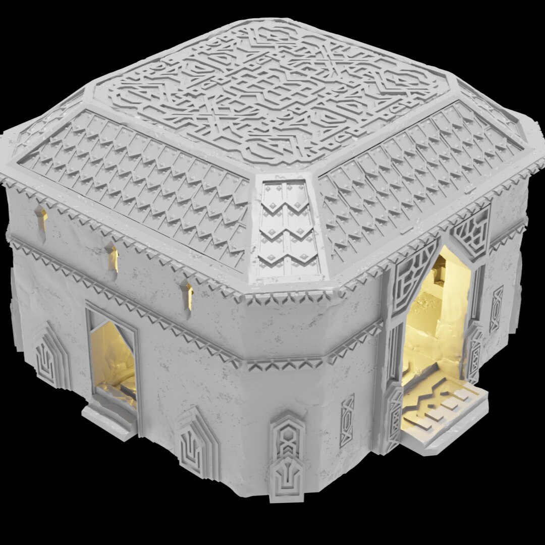 Tomb of Kings wargaming scenery and terrain by Conquest Creations 3D printed by Forgemaster Miniatures