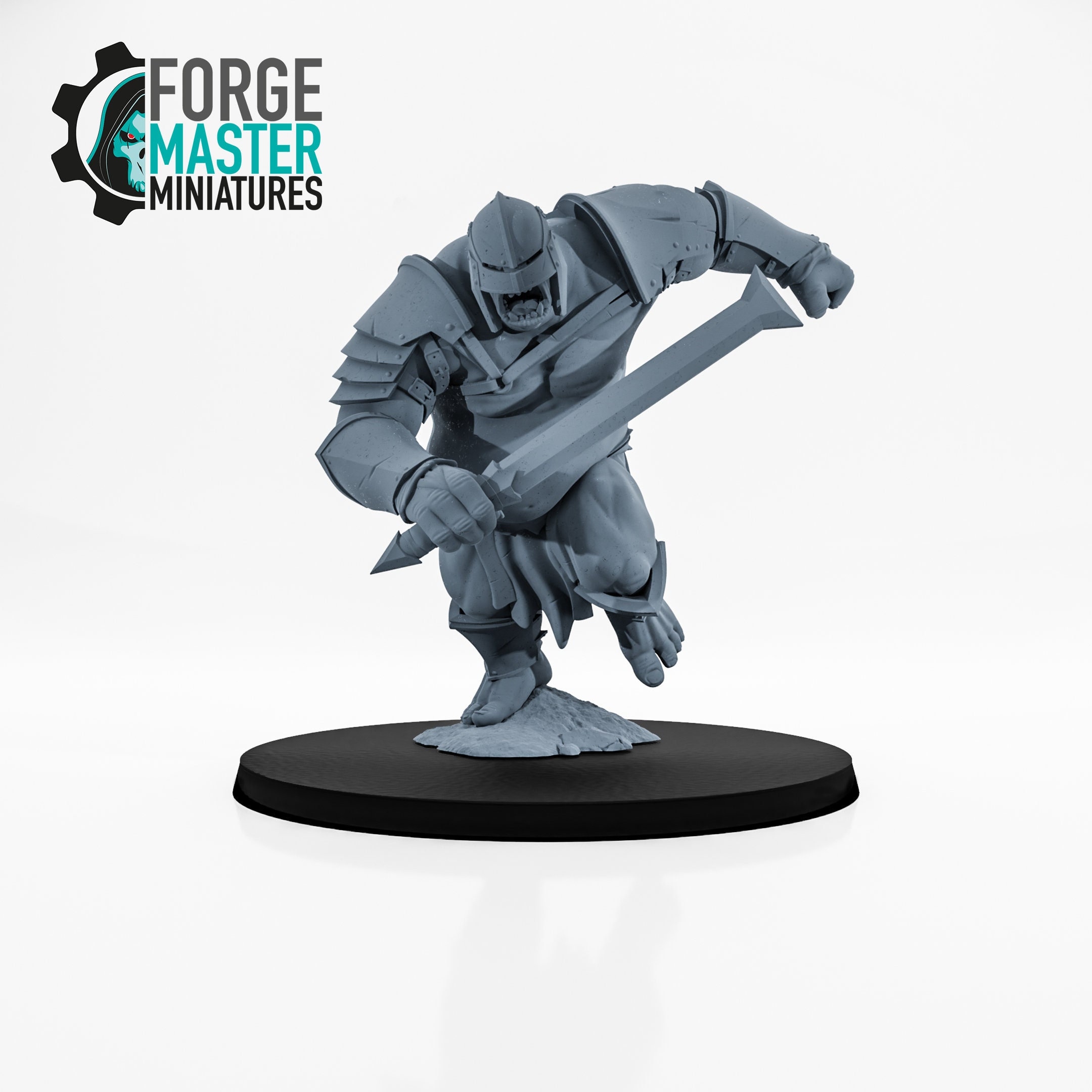 Blood Hand Troll wargaming miniatures designed by Davale Games 3D printed by Forgemaster Miniatures