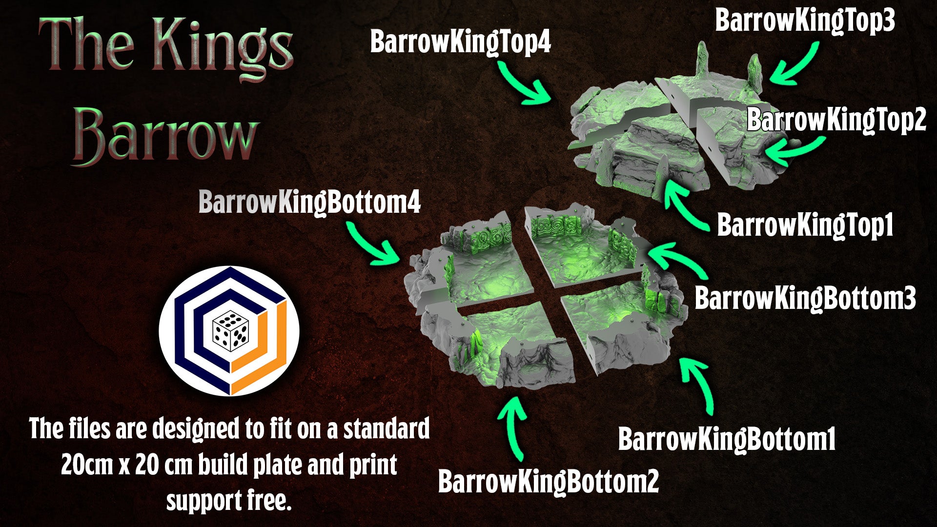 Kings Barrow ~ STL file