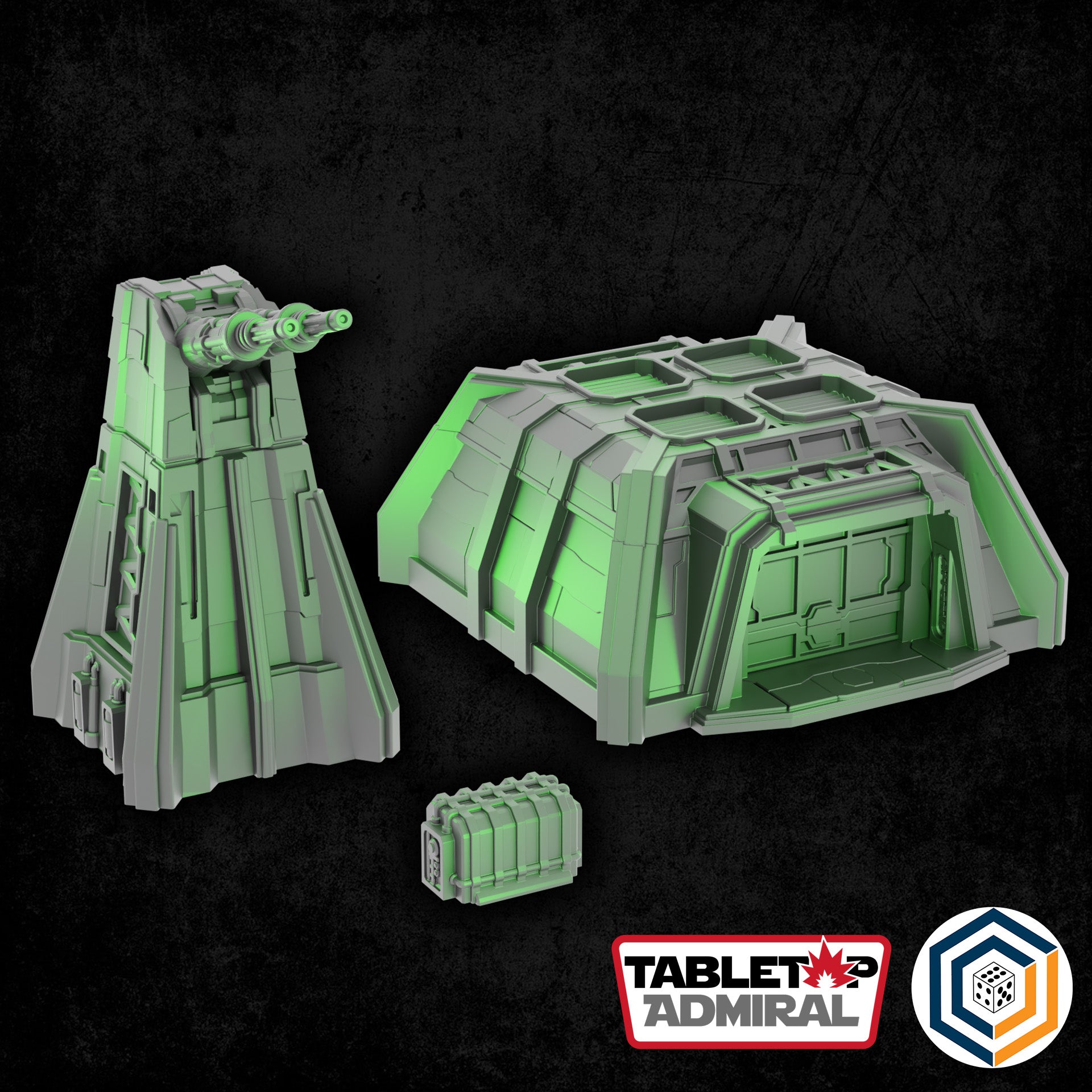 FREE Imperial Bunker ~ Galactic Wars STL Bundle