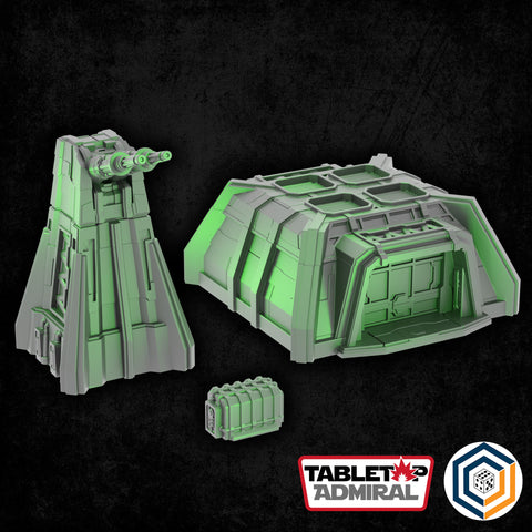 FREE Imperial Bunker ~ Galactic Wars STL Bundle
