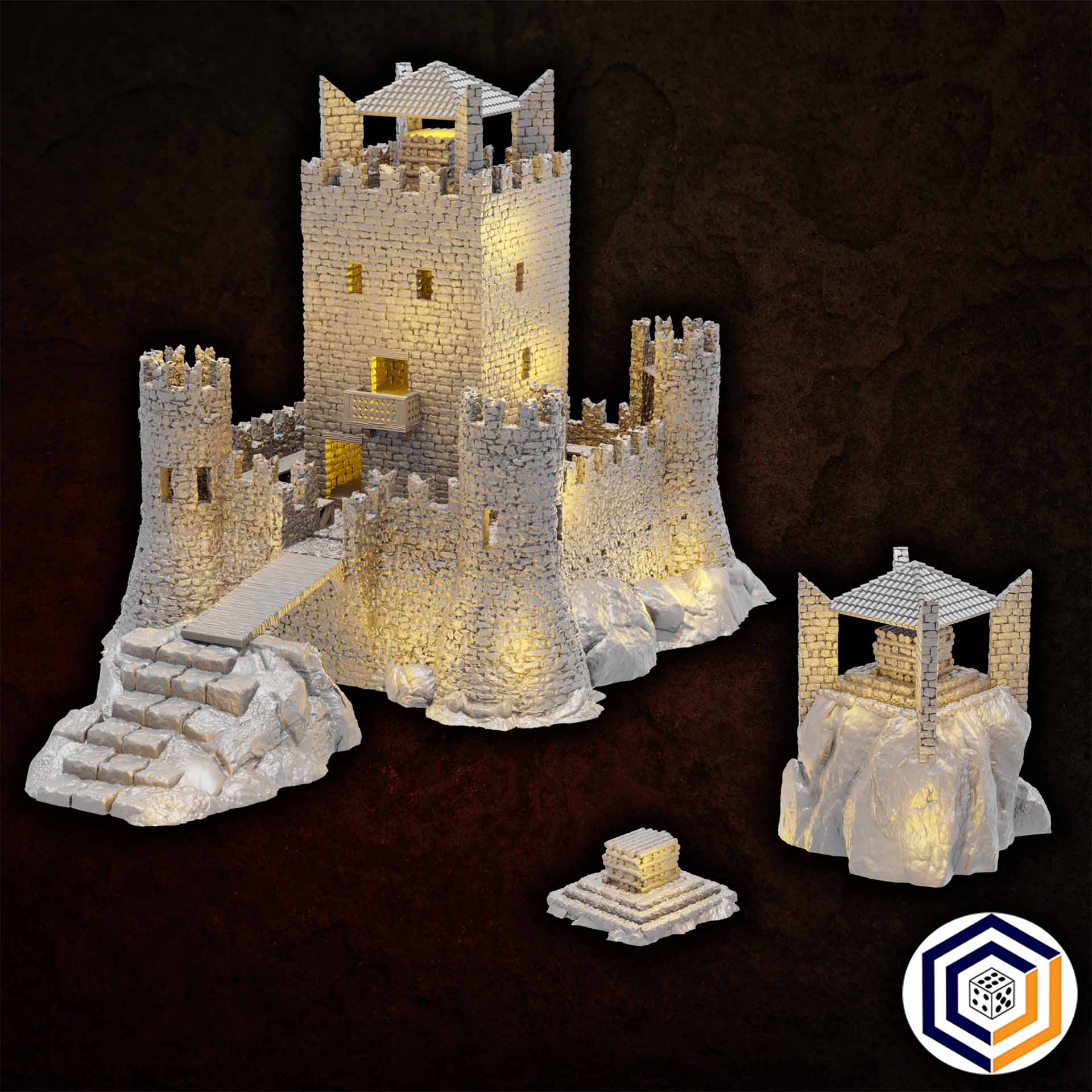 Castle of the Beacon ~ STL Bundle