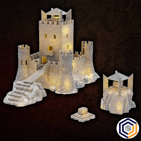 Castle of the Beacon ~ STL Bundle