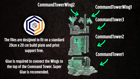 Command Tower Custom Command Tower ~ Ruins of Raven Peak – Conquest Creations