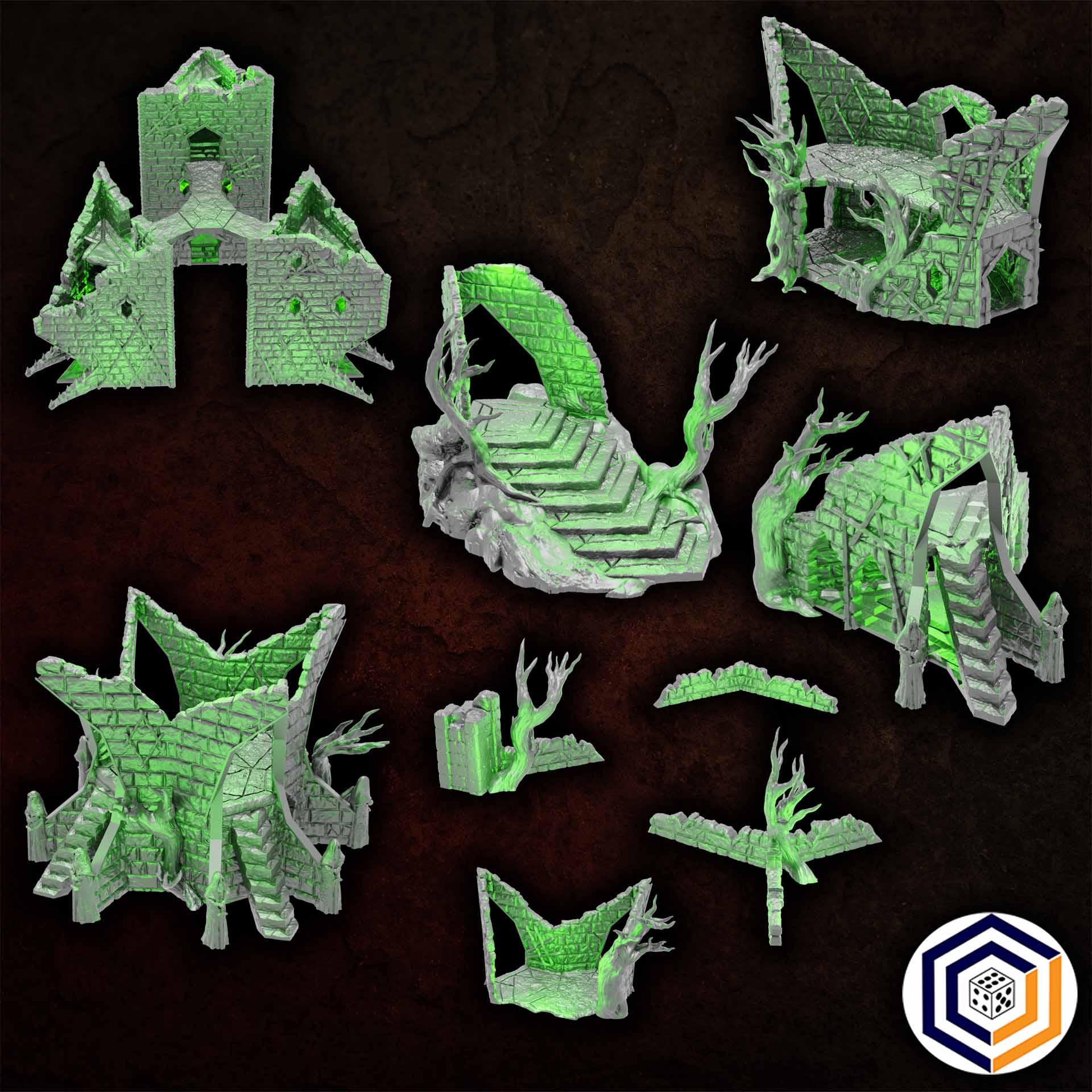 Corrupted Castle ~ STL Bundle