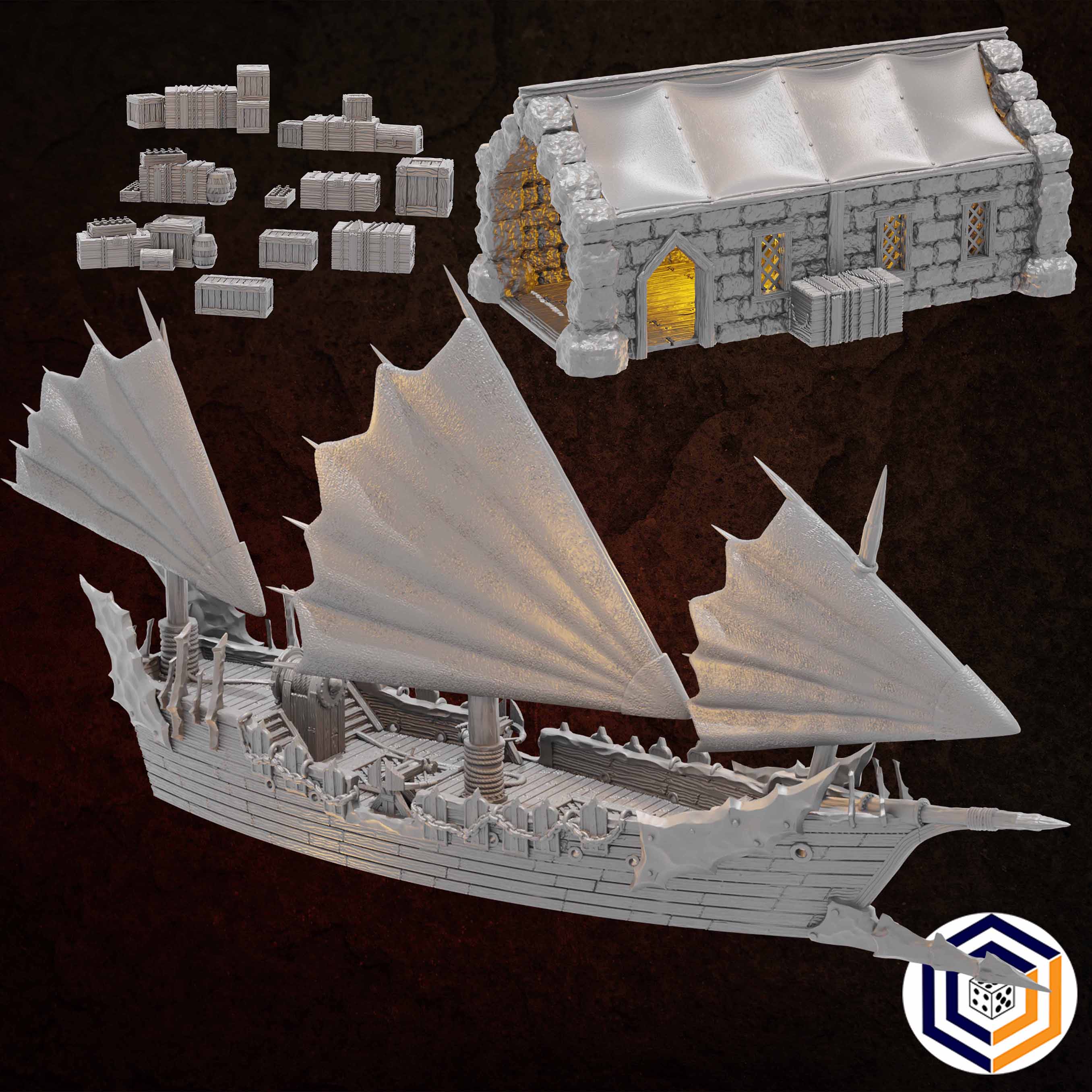 Corsair Coast ~ STL Bundle