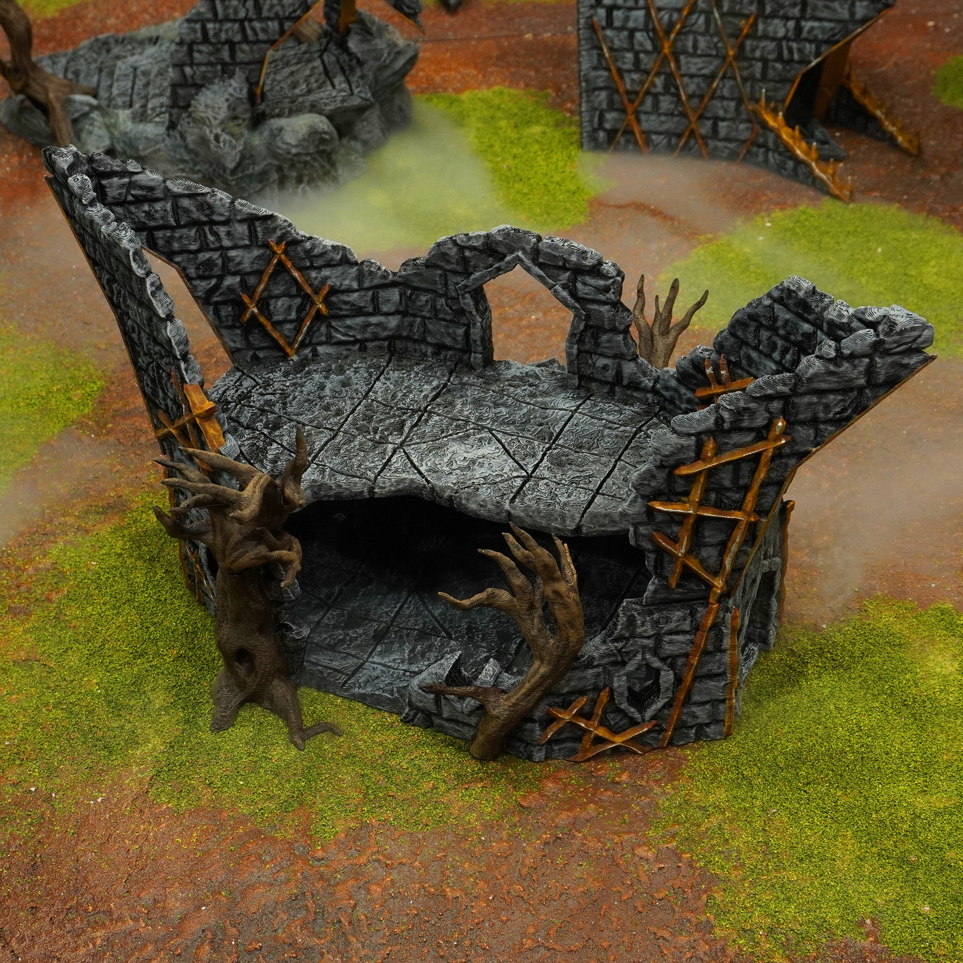 Destroyed Plaza ~ Corrupted Castle