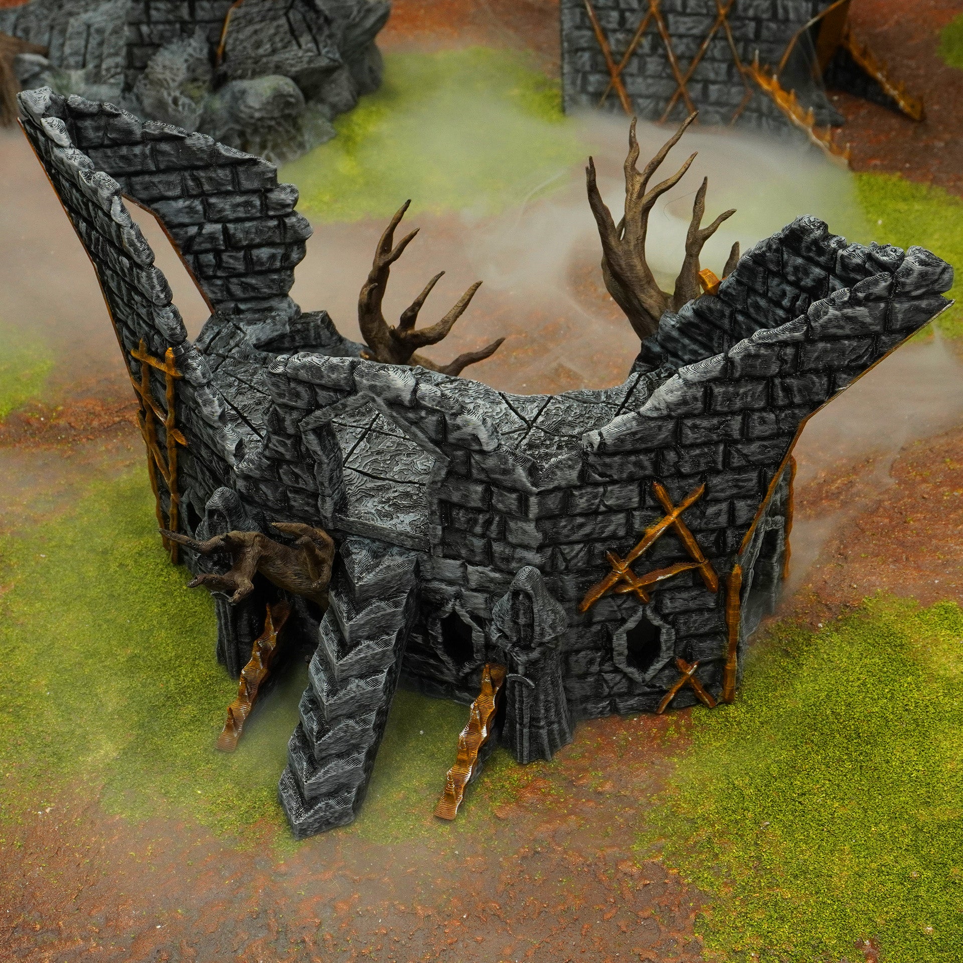 Destroyed Plaza ~ Corrupted Castle