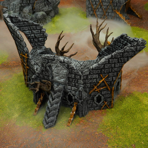 Destroyed Plaza ~ Corrupted Castle