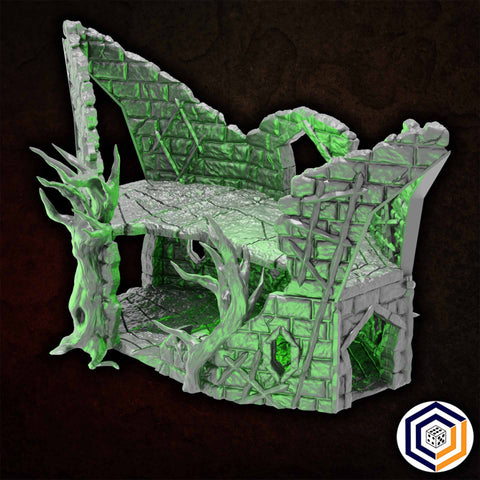Destroyed Plaza ~ Corrupted Castle