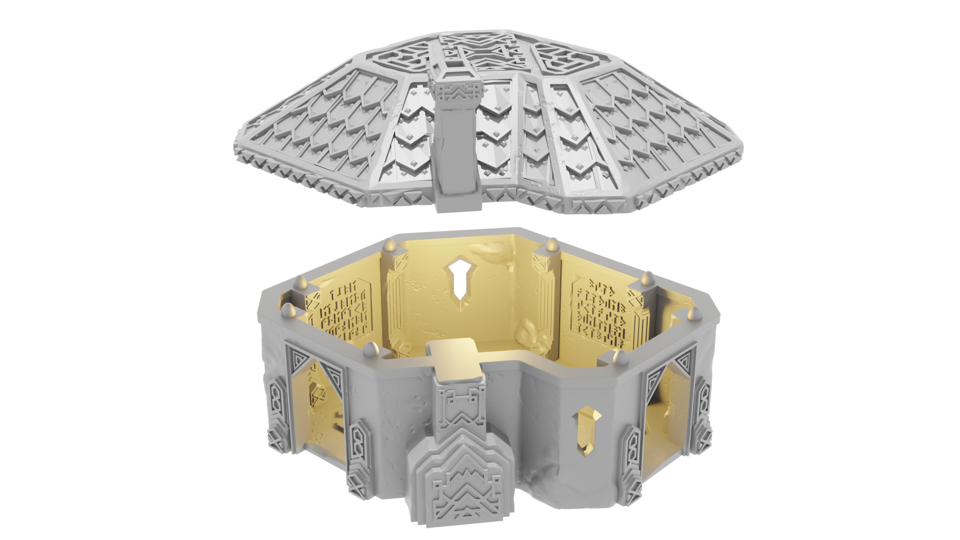 FREE Dwarven Home ~ Kingdom of Durak Deep (STL file)