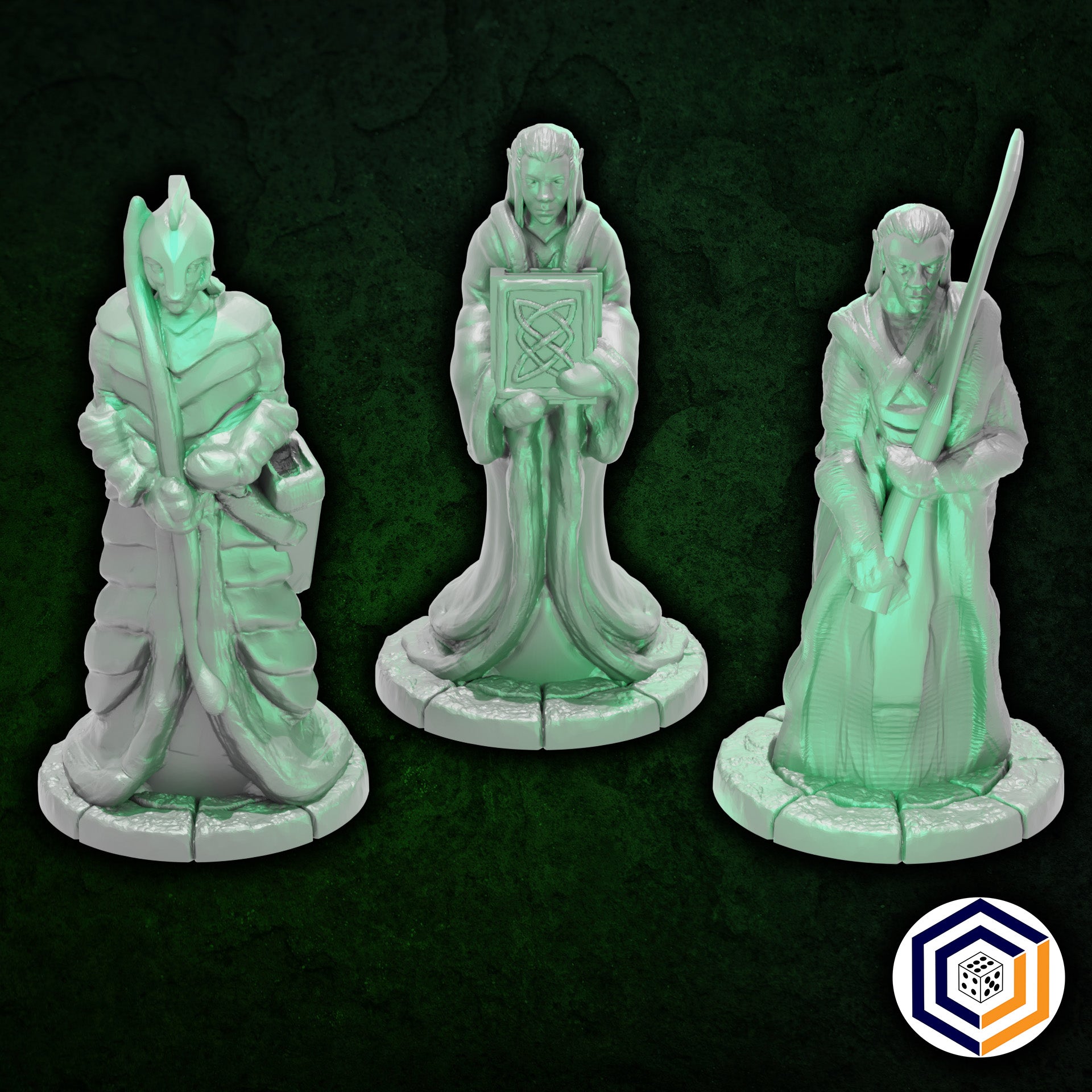 Elven Statues ~ Kingdom of Noldareth