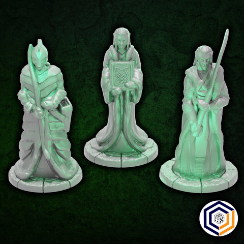 Elven Statues ~ Kingdom of Noldareth