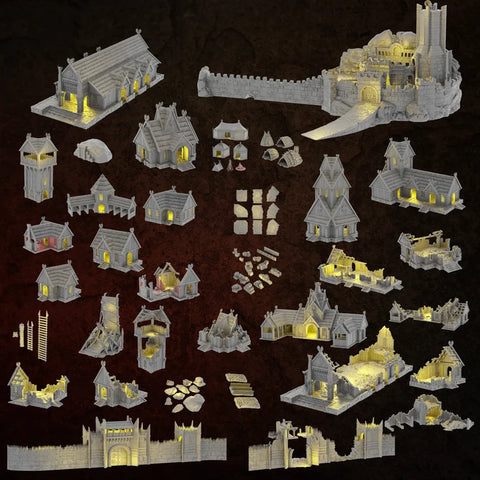 Kingdom of Saxonia ~ Full STL Collection