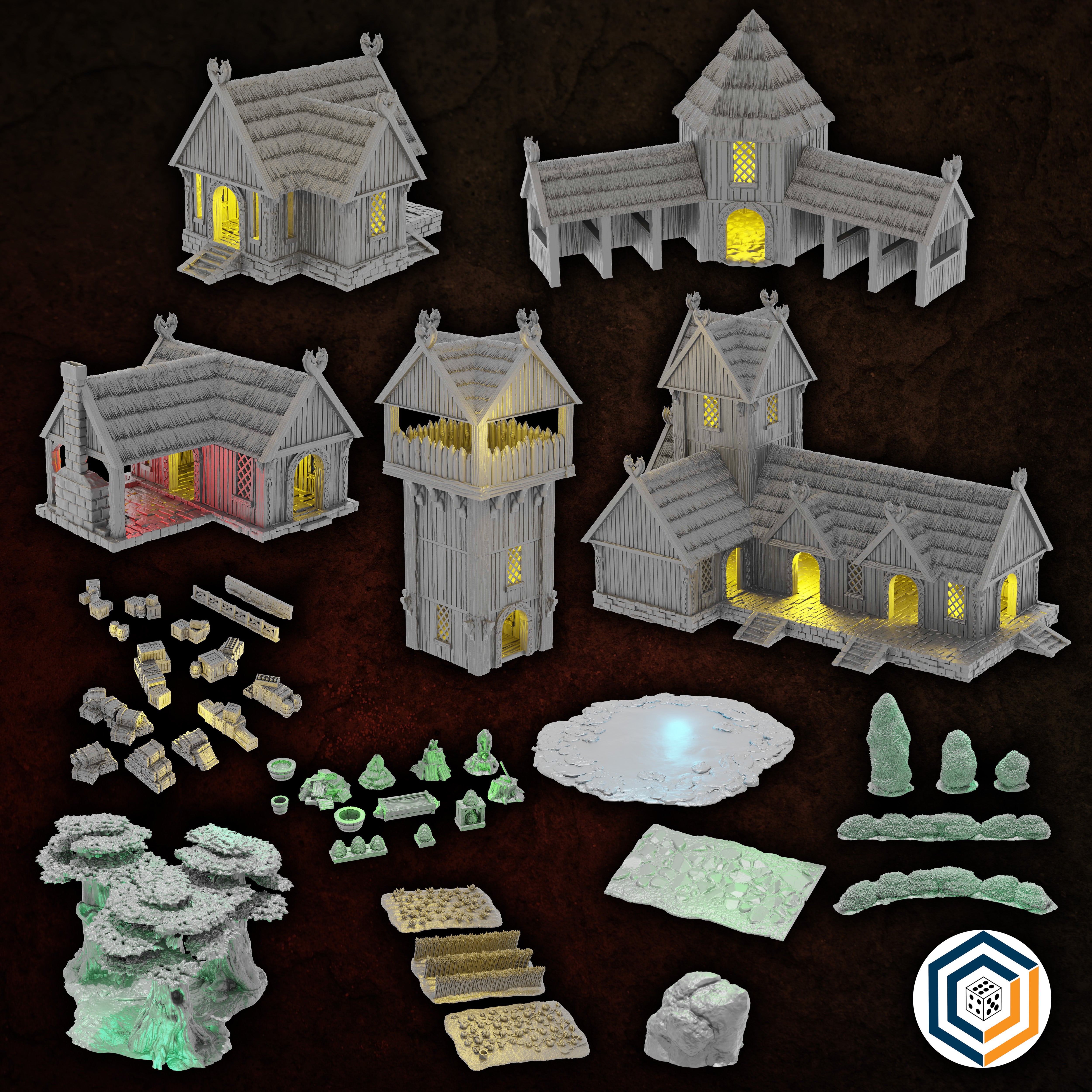 Borderlands of Saxonia ~ STL Bundle