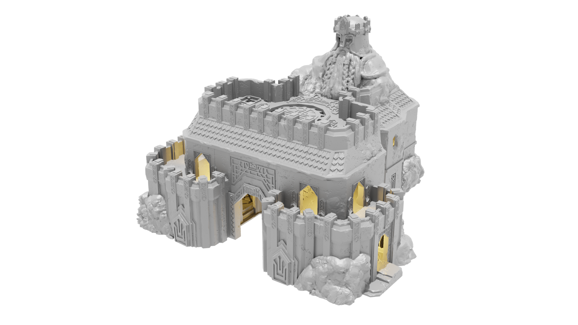 The Great Hall ~ Kingdom of Durak Deep (STL file)