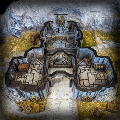 The Great Hall ~ Kingdom of Durak Deep (STL file)