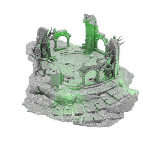 Hill Top Ruin ~ STL Set