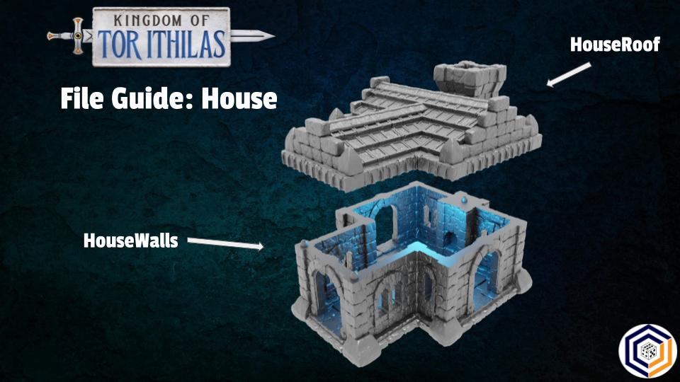 FREE House ~ Kingdom of Tor Ithilas STL file