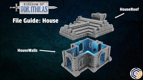 FREE House ~ Kingdom of Tor Ithilas STL file