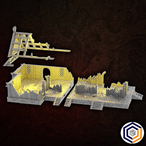 Inn House Ruined ~ Kingdom of Saxonia: Volume 2
