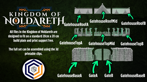 Modular Walls ~ Kingdom of Noldareth