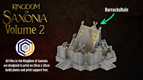 Barracks Ruined ~ Kingdom of Saxonia: Volume 2