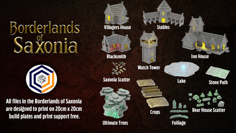 Borderlands of Saxonia ~ STL Bundle
