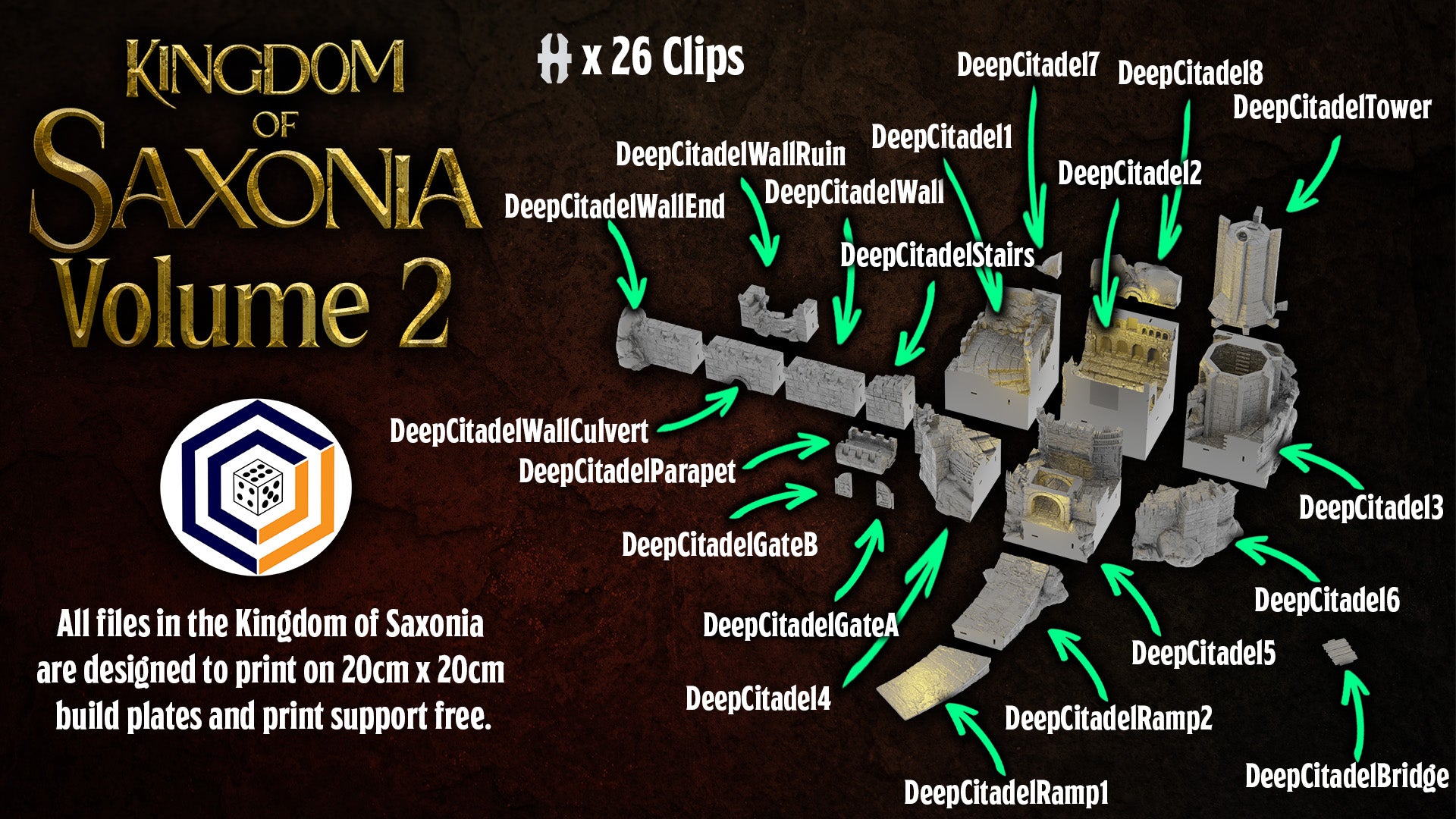 Deep Citadel ~ Kingdom of Saxonia: Volume 2