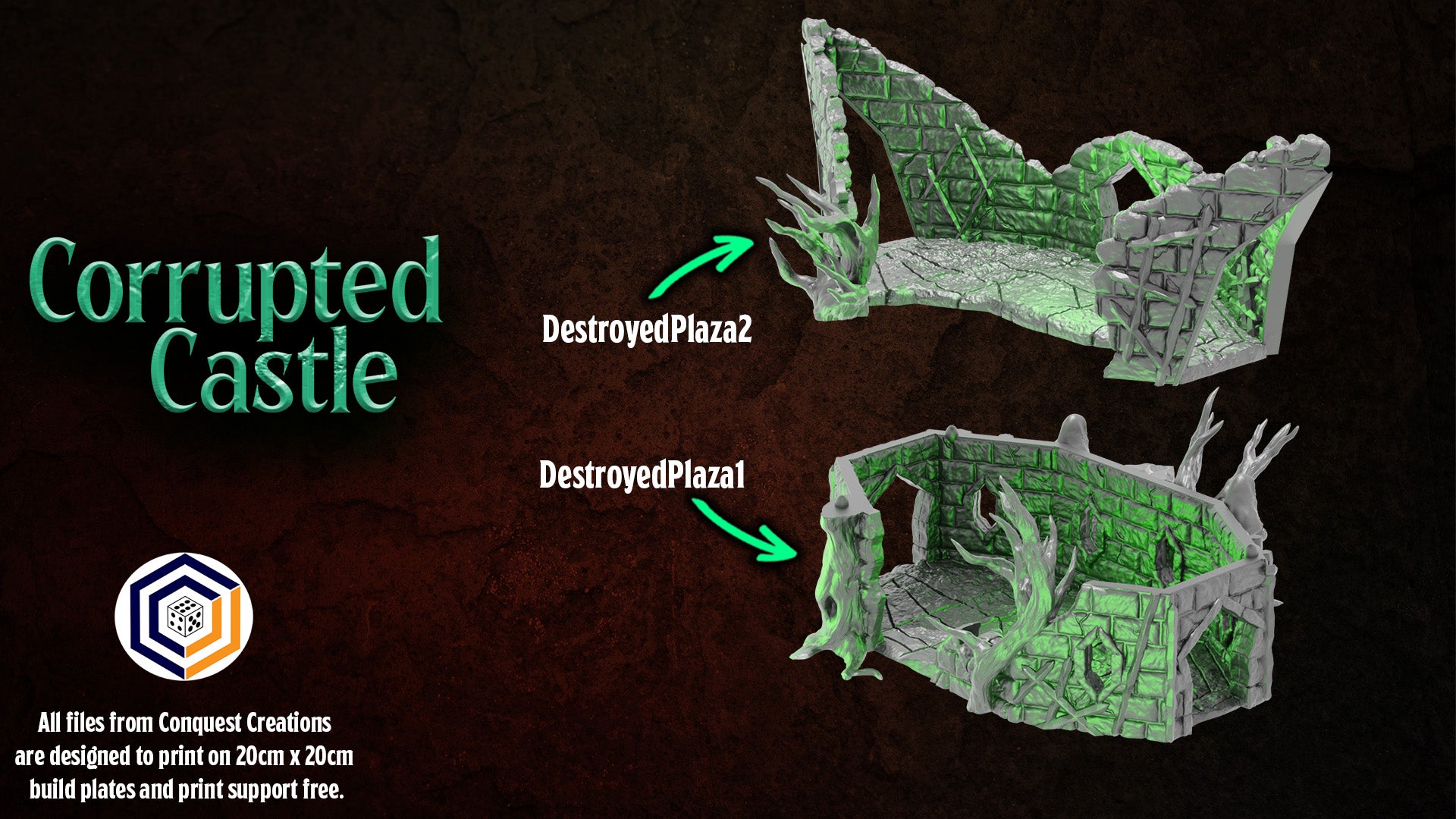 Destroyed Plaza ~ Corrupted Castle