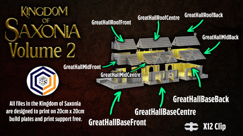 The Great Hall ~ Kingdom of Saxonia: Volume 1