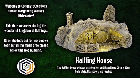 Halfling House ~ FREE STL