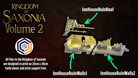 Inn House Ruined ~ Kingdom of Saxonia: Volume 2