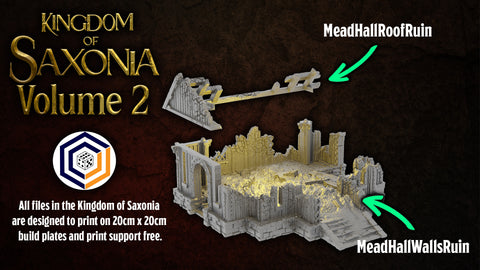 Mead Hall Ruined ~ Kingdom of Saxonia: Volume 2