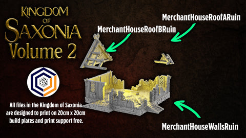 Merchant House Ruined ~ Kingdom of Saxonia: Volume 2