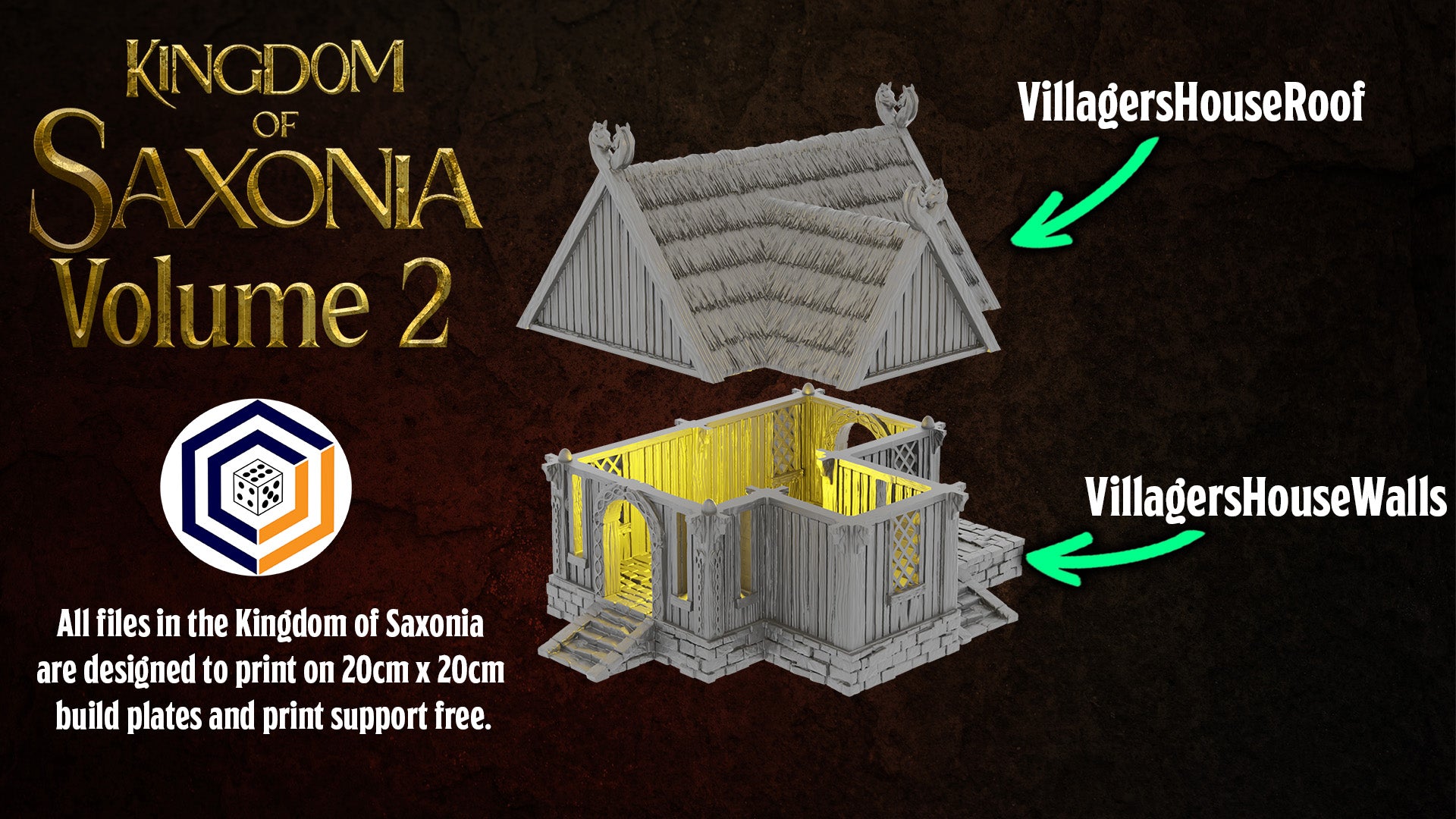 FREE Villagers House ~ Kingdom of Saxonia (Update)