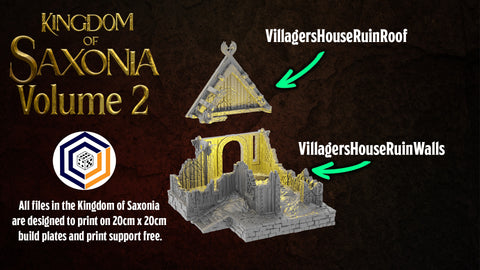 Villagers House Ruined ~ Kingdom of Saxonia: Volume 2