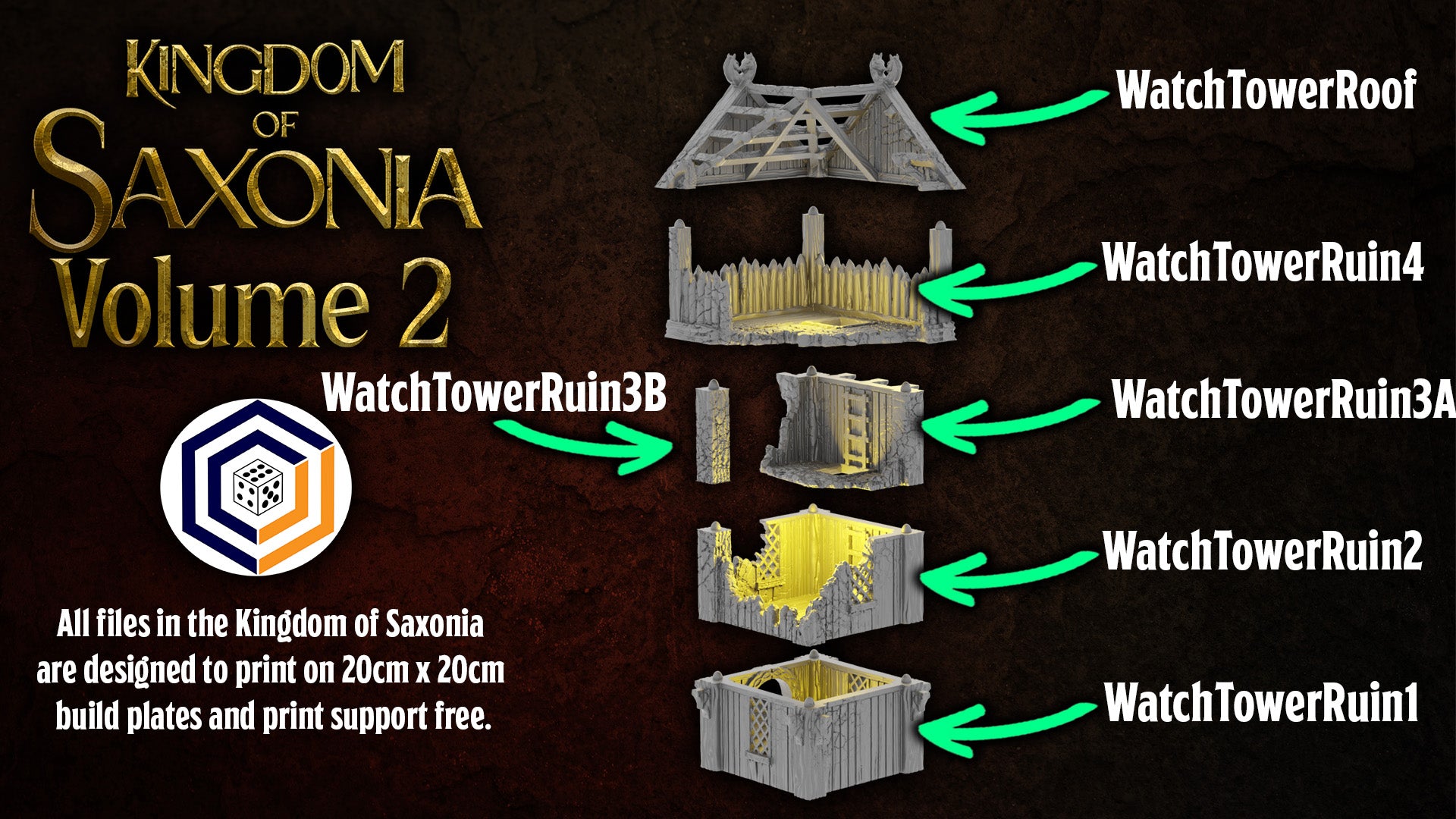 Watch Tower Ruined ~ Kingdom of Saxonia: Volume 2