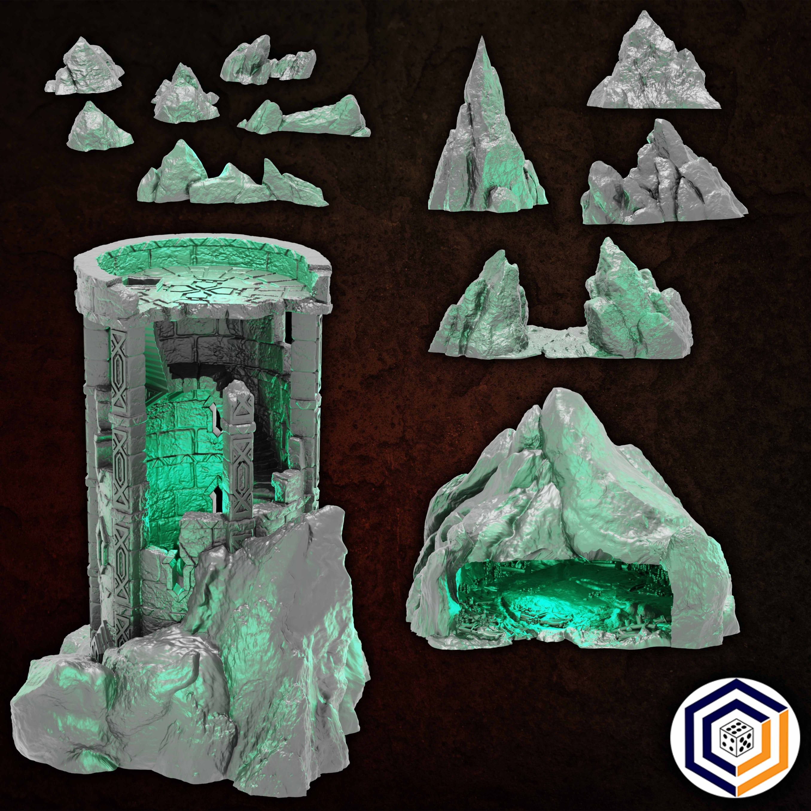 Mountain Peak ~ STL Bundle