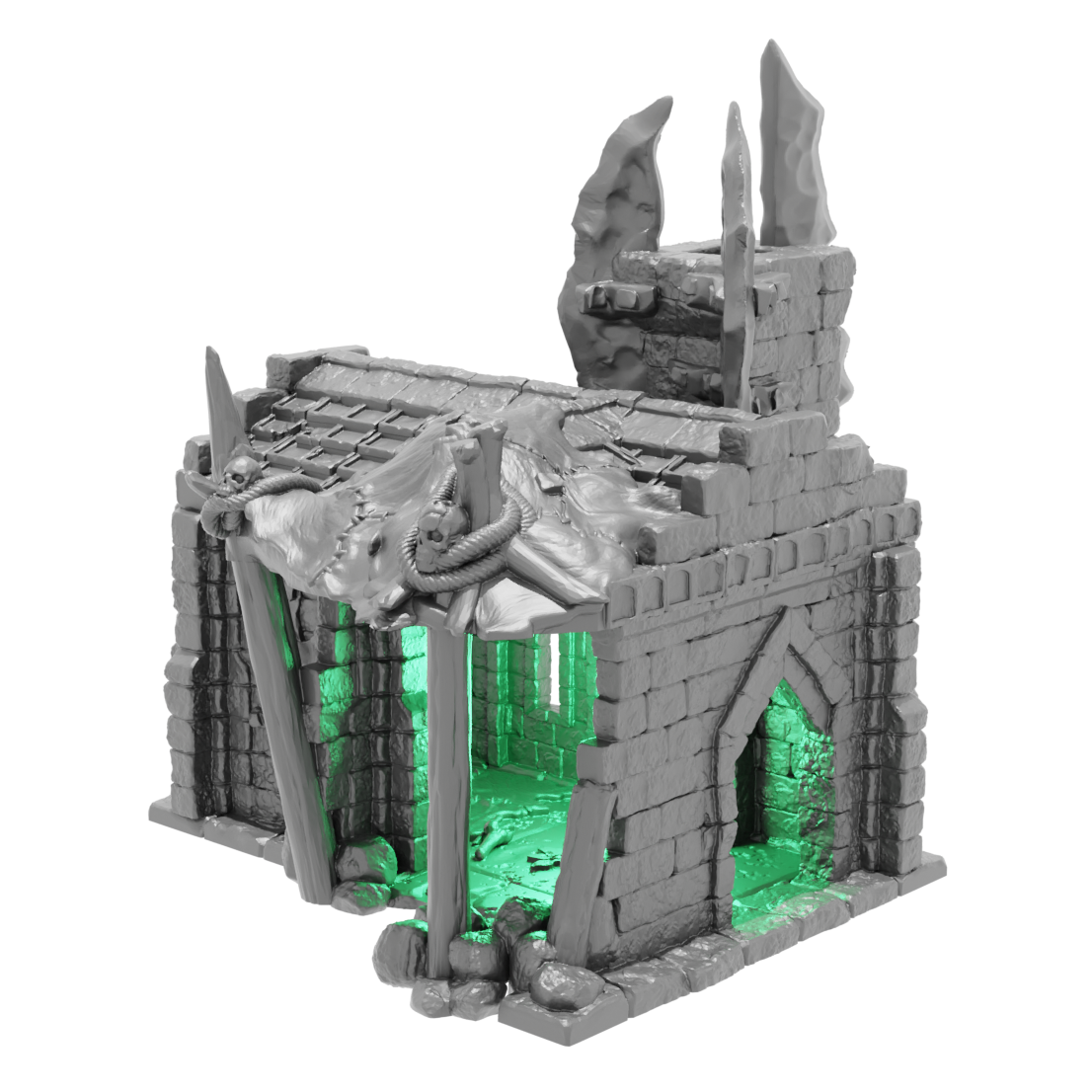 FREE Orc House ~ Kingdom of Azragor (STL File)