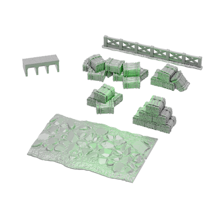 Halfling Farmstead ~ STL set