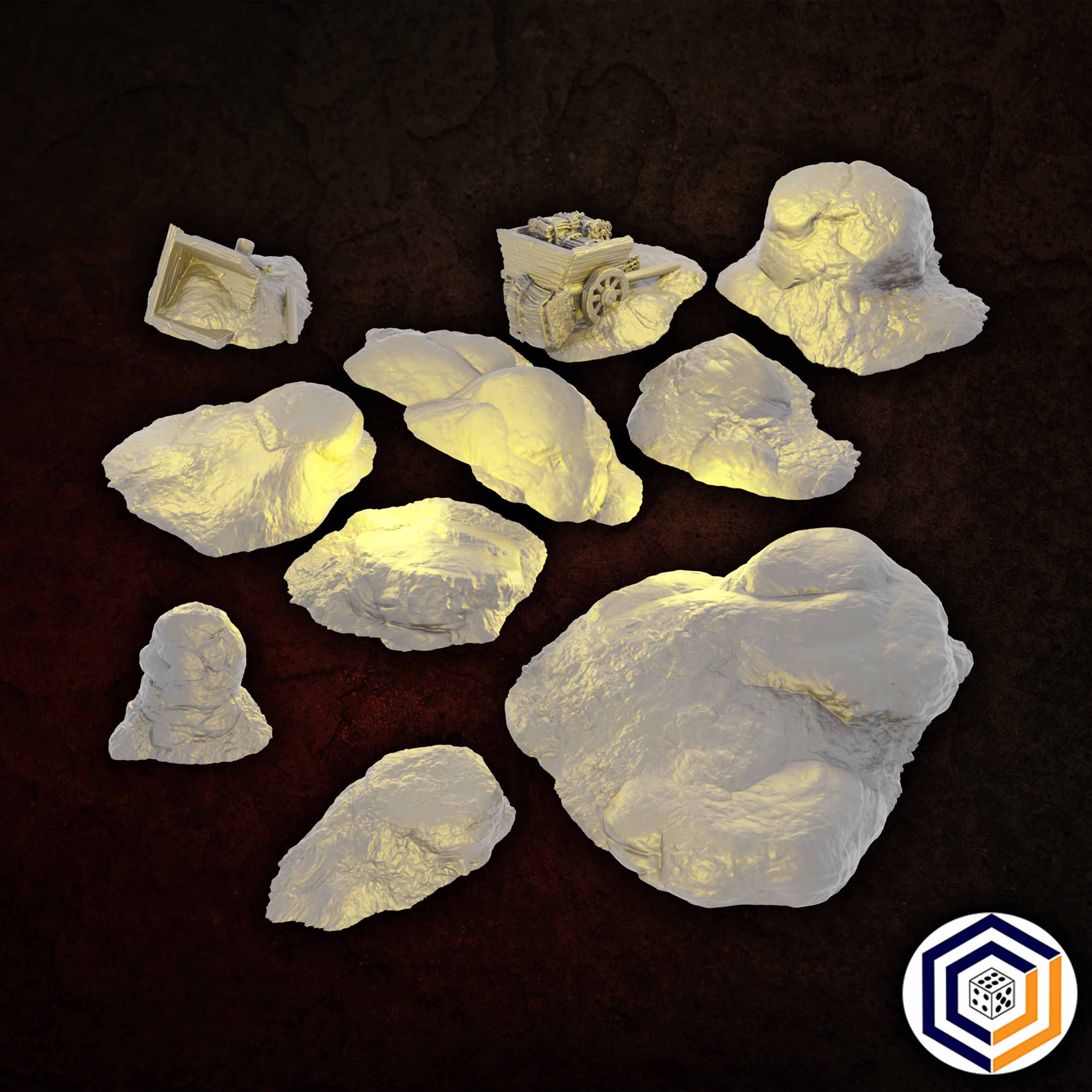 Rocky Outcrops ~ Kingdom of Saxonia: Volume 2