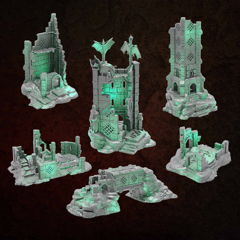Ruins of Raven Peak ~ Full STL Set