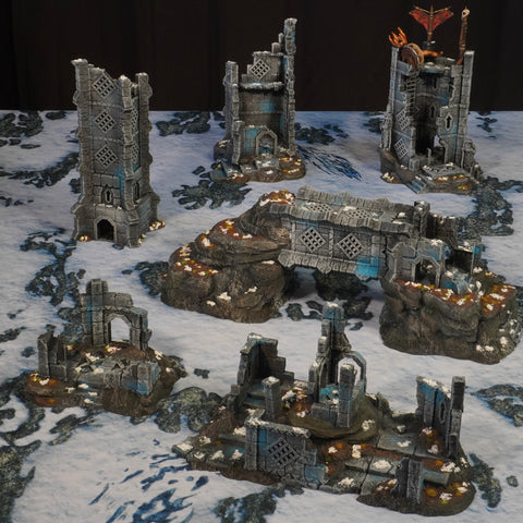 Ruins of Raven Peak ~ Full STL Set