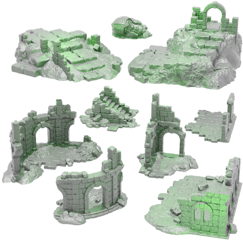 Ruins of the Wildlands ~ STL Bundle