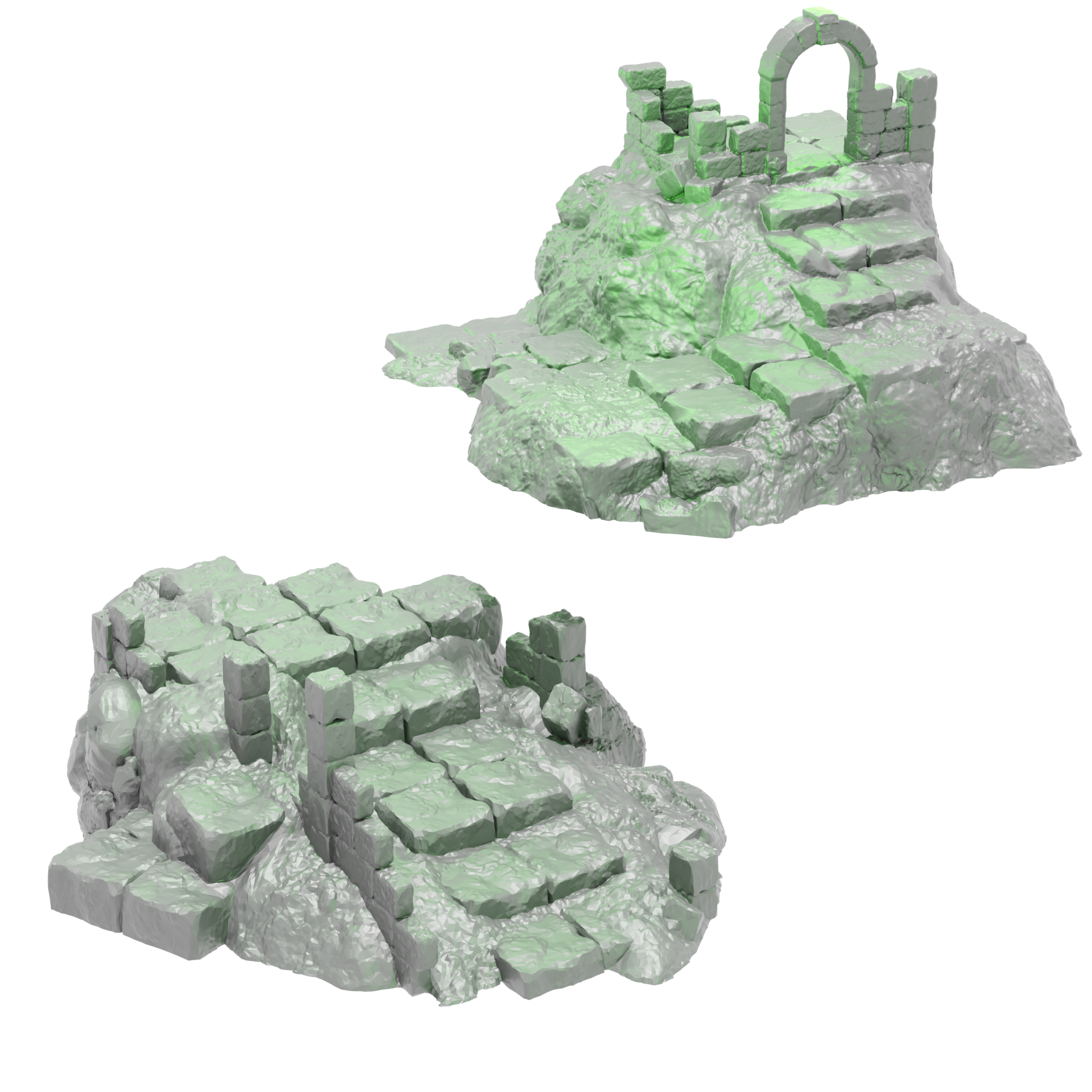 Ruins of the Wildlands ~ STL Bundle